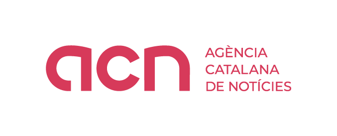 logotip ACN amb llegenda malva